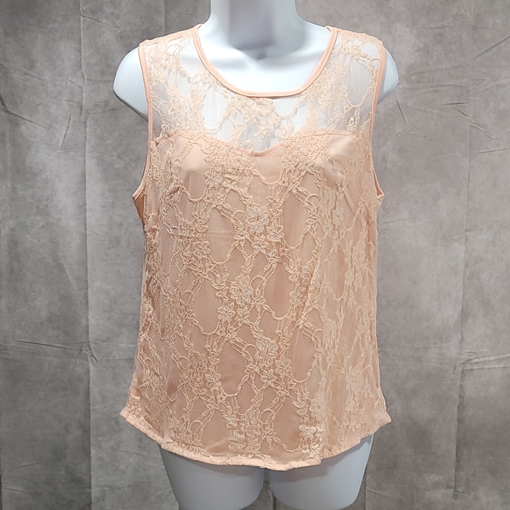 Peach Zip Tank